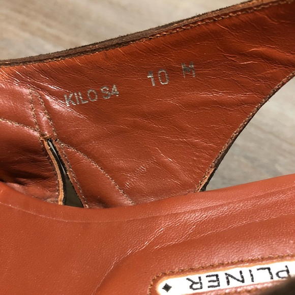 New! Donald Pliner Peep Toe Slingback Wedge Sandal - Picture 6 of 8